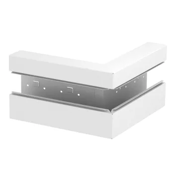  OBO-6278010 külső könyök aszimmetrikus 70x210mm hófehér - GS-AA70210RW