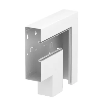   OBO-6278030 Lapos sarokelem eső aszimmetrikus 70x210mm hófehér - GS-AFF70210RW