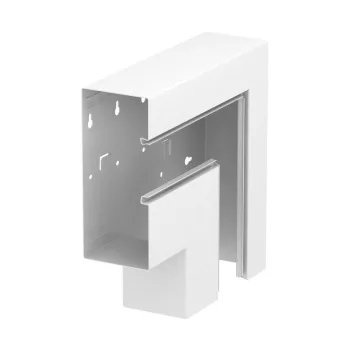   OBO-6278130 Lapos sarokelem eső aszimmetrikus 90x210mm hófehér - GS-AFF90210RW