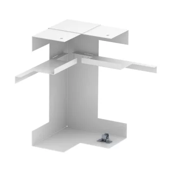   OBO-6278440 belső könyök előszerelt szimmetrikus 70x210mm hófehér - GS-DI70210RW