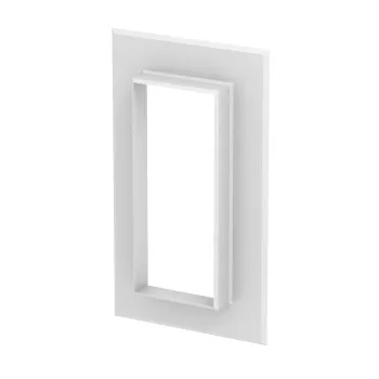   OBO-6278860 Fali takarókeret zárt kivitel 238x25x138 hófehér - G-AWAG70170RW