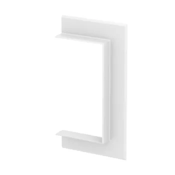   OBO-6279000 Fali takarókeret nyitott kivitel 238x25x124 hófehér - G-AWAO90170RW