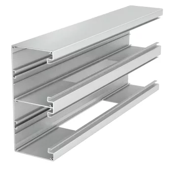   OBO-6279663 T elem kétrekeszes 90x210mm eloxált - GA-DT90210EL