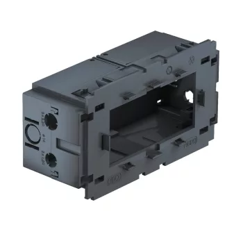   OBO-6288583 szerelvénydoboz 2 db Modul 45-ös szerelvényhez 140x76x51 acélszürke - 71GD13