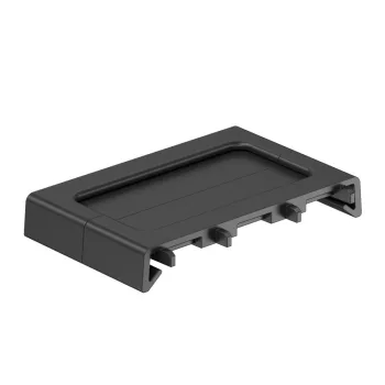   OBO-6288638 Kefés kivezető 80-as rendszernyíláshoz 48x77x12mm fekete - BA80
