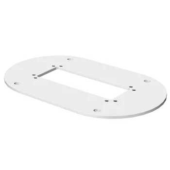   OBO-6290120 fenéklemez 0 szalaghorganyzott / műanyag bevonatú, DIN EN 10346 hófehér - ISSBP70140RW