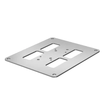   OBO-6290134 fenéklemez 200x170x3mm szalaghorganyzott / műanyag bevonatú, DIN EN 10346 fehéralumínium - ISSBP140110WA