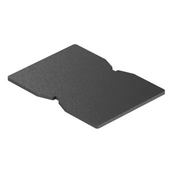   OBO-6290362 gumialátét ISS 140100R-hez 140x100x4 fekete - ISSGU140100