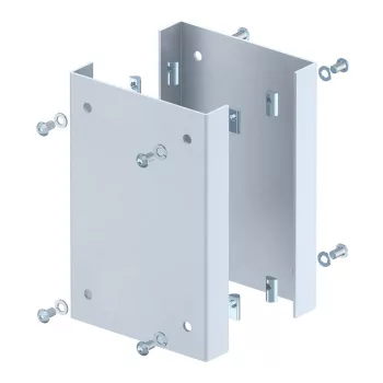   OBO-6290422 védőlemez ipari oszlophoz 250x166x33mm fehéralumínium - ISS160160AS WA