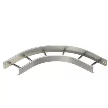   OBO-6312552 90°-os sarokidom 110 nagyfeszt. kábellétrához 110x300 felületkezelés nélkül, utókezelt - WLB 90 113 A4