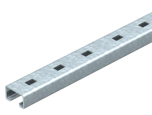 OBO-6349447 profilsín perforált 340x50x30 merítetten tűzihorganyzott, DIN EN ISO 1461 - MS5030RP0340FT