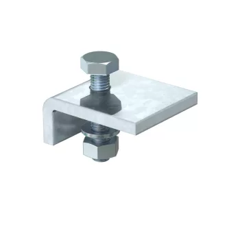   OBO-6354122 szorítófül 20 mm-es acéltartóhoz 60x50 merítetten tűzihorganyzott, DIN EN ISO 1461 - KL1 20 S FT