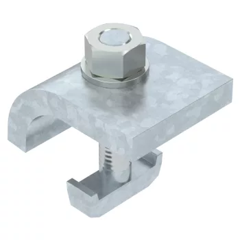   OBO-6355072 rögzítő szöglet horogfejű csavarral, h = 25 mm 60x50 merítetten tűzihorganyzott, DIN EN ISO 1461 - KWH 25 FT