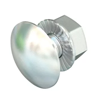   OBO-6406138 félgömbfejű csavar kombianyával M6x12 felületkezelés nélkül, utókezelt - FRSB 6x12 A2