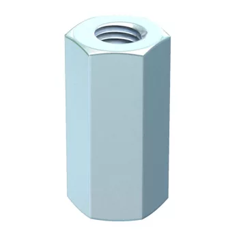   OBO-6410103 összekötő karmantyú menetes szárakhoz M10x30mm galvanikusan horganyzott, DIN EN 12329 - CSTR M10 G