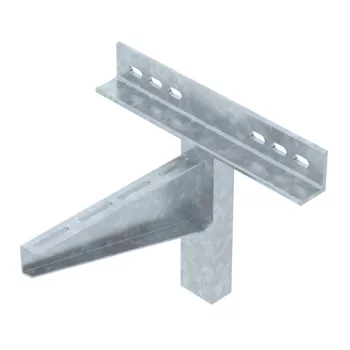   OBO-6417910 falikonzol nehéz építési forma B310mm merítetten tűzihorganyzott, DIN EN ISO 1461 - AWSS 31 FT