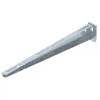   OBO-6420745 fali és oszlopkonzol ráhegesztett fejlemezzel B410mm merítetten tűzihorganyzott, DIN EN ISO 1461 - AW 15 41 FT