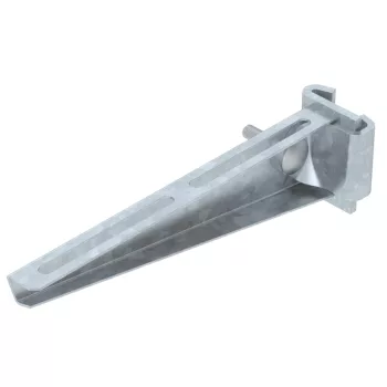  OBO-6421350 oszlopra szerelhető konzol IS8-oszlophoz B210mm merítetten tűzihorganyzott, DIN EN ISO 1461 - AS 15 21 FT