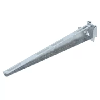   OBO-6421423 oszlopra szerelhető konzol IS8-oszlophoz B410mm merítetten tűzihorganyzott, DIN EN ISO 1461 - AS 15 41 FT