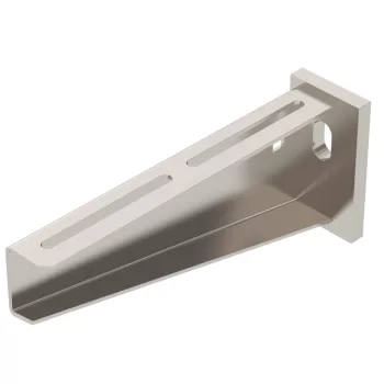   OBO-6443063 fali és oszlopkonzol ráhegesztett fejlemezzel B210mm felületkezelés nélkül, utókezelt - AW 55 21 A2