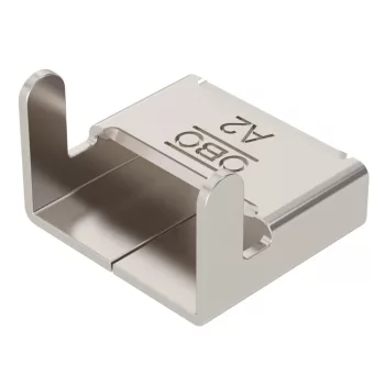   OBO-6490964 feszítőszalag-zárócsat egyoldalas 20x18 felületkezelés nélkül, utókezelt - SBV 15 A2