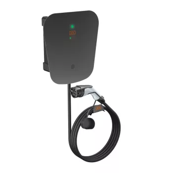   OBO-6570024 Wallbox elektromos töltőállomás Basic Protect túlfesz.védelemmel 370x340x136 festett fekete - WB AC BL SPD
