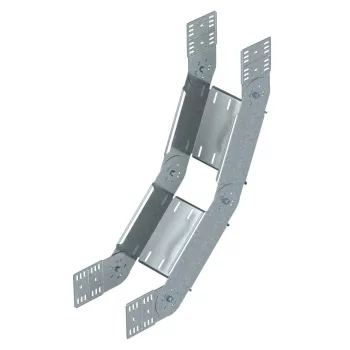   OBO-7006640 csuklós sarokelem függőleges 110x200 szalaghorganyzott, DIN EN 10346 - RGBV 120 FS