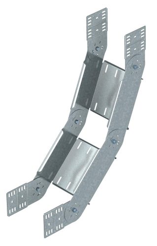 OBO-7006640 csuklós sarokelem függőleges 110x200 szalaghorganyzott, DIN EN 10346 - RGBV 120 FS