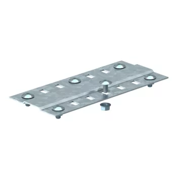  OBO-7070205 toldásponti takaróelem széles, csavarokkal B100mm szalaghorganyzott, DIN EN 10346 - SSLB 100 FS