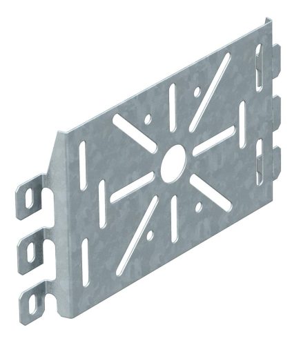 OBO-7084870 szerelőlap univerzális, nagy 225x115 szalaghorganyzott, DIN EN 10346 - MP 225 UNI FS