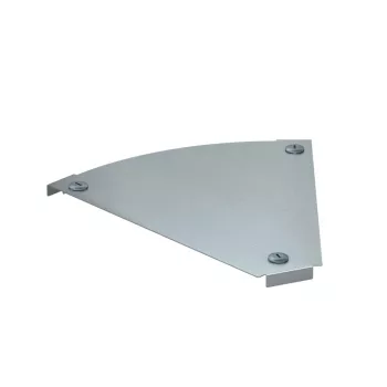   OBO-7138406 Fedél 45°-os sarokidomhoz RBM 45 300 sarokidomhoz B=300mm szalaghorganyzott Zink/Alumínium, Double Dip, DIN EN 10346 - DFBM 45 300 DD
