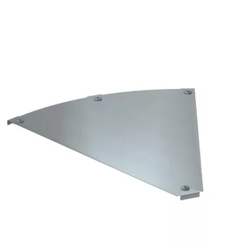   OBO-7138412 Fedél 45°-os sarokidomhoz RBM 45 600 sarokidomhoz B=600mm szalaghorganyzott Zink/Alumínium, Double Dip, DIN EN 10346 - DFBM 45 600 DD