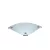 OBO-7138504 Fedél 90°-os sarokidomhoz RBM 90 200 sarokidomhoz B=200mm szalaghorganyzott, DIN EN 10346 - DFBM 90 200 FS