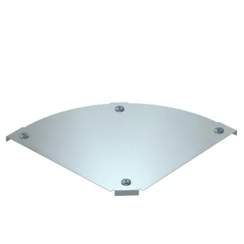   OBO-7138506 Fedél 90°-os sarokidomhoz RBM 90 300 sarokidomhoz B=300mm szalaghorganyzott, DIN EN 10346 - DFBM 90 300 FS