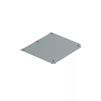   OBO-7138838 Fedél T-leágazáshoz RTM 400 idomhoz B=400mm szalaghorganyzott Zink/Alumínium, Double Dip, DIN EN 10346 - DFTM 400 DD