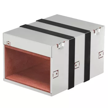   OBO-7204124 tűzgátló átvezetés háromoldalú habtéglával komplett 300x223x181 felületkezelés nélkül, utókezelt - PMB 120-4 A2