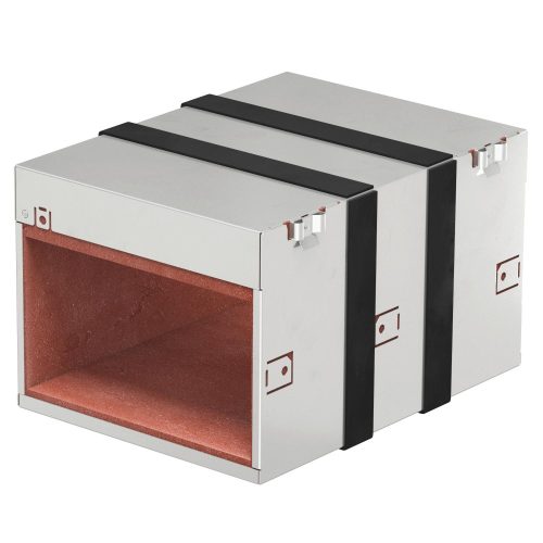 OBO-7204124 tűzgátló átvezetés háromoldalú habtéglával komplett 300x223x181 felületkezelés nélkül, utókezelt - PMB 120-4 A2