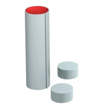   OBO-7204296 Tűzvédelmi cső belső tűzvédelmi köpennyel 81x300mm 0 szürke - CTS 09300
