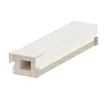   OBO-7217870 tűzvédelmi csatorna EI60 függesztett szerelés 1000x100x80 szürke - PLCS D090810