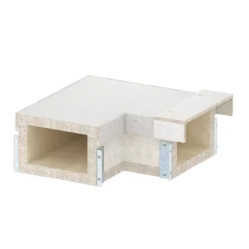   OBO-7217884 90°-os sarokelem PLCS D061220-hez 200x120 szürke - PLCS B061220