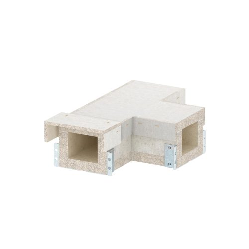 OBO-7217900 T-elem EI60 PLCS D060810-hez 100x80 szürke - PLCS T060810