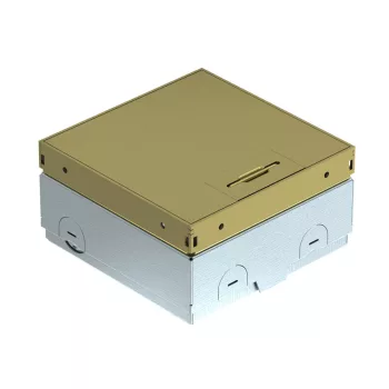   OBO-7368284 Szerelvénybeépítő egys. üres fix réz fedlappal 140x140x75 0 0 - UDHOME-ONE GM