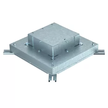  OBO-7399850 Im-beton doboz GES 9-hez 440x440x135 szalaghorganyzott, DIN EN 10346 - IBD 35038 9