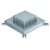 OBO-7399850 Im-beton doboz GES 9-hez 440x440x135 szalaghorganyzott, DIN EN 10346 - IBD 35038 9