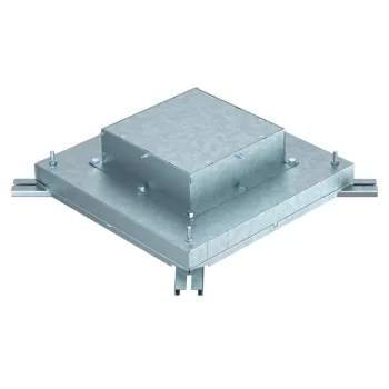   OBO-7399852 Im-Beton doboz GES9-hez 440x440x145 szalaghorganyzott, DIN EN 10346 - IBD 35048 9