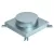 OBO-7399856 Im-Beton doboz GESR9-hez 440x400x135 szalaghorganyzott, DIN EN 10346 - IBD 35038 R9