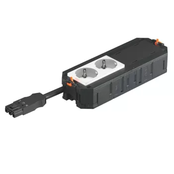   OBO-7404615 szerelvény beépítő egys komplett WINSTA csatlakozóval előszerelt 208x76x45  - UTC4 W W2
