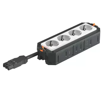   OBO-7404619 szerelvény beépítő egys komplett WINSTA csatlakozóval előszerelt 208x76x45  - UTC4 W W4