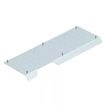   OBO-7404936 vakfedél leágazócsatornára kimenethez 0 szalaghorganyzott, DIN EN 10346 - AIKF D 25040T150