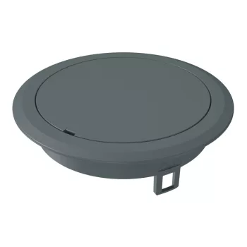   OBO-7405086 vakfedél műanyag 140x140x40 acélszürke - GES R2B 7011